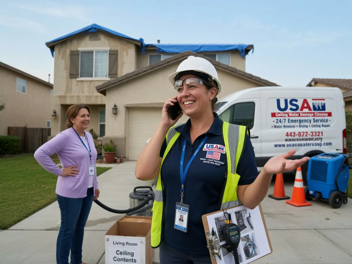 Ceiling Water Damage Restoration Cookville, TX FAQs